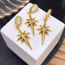 Подвеска северная звезда, цвет золото 24 мм Подвеска северная звезда, цвет золото 24 мм