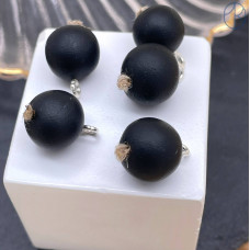 Подвеска смородина, цвет серебро ~ 12 мм