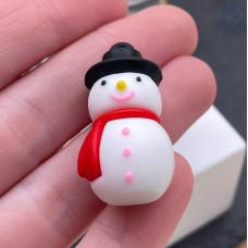 Подвеска снеговик 26 мм