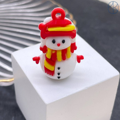 Подвеска снеговик 28 мм