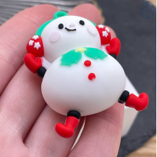 Подвеска снеговик 46 мм