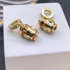 Подвеска стакан кофе, цвет золото 10 мм 