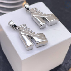 Подвеска туфли, цвет серебро 17х5 мм 