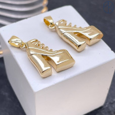 Подвеска туфли, цвет золото 17х5 мм 