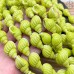 Ракушка керамика, цвет зеленый 21 мм