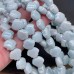 Ракушка мини керамика, цвет светло-голубой 12 мм штучно