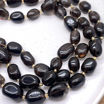 Раухтопаз галтовка ~ 12-17 мм