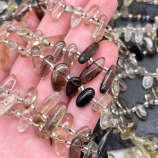 Раухтопаз сколы №1 ~ 12-16 мм