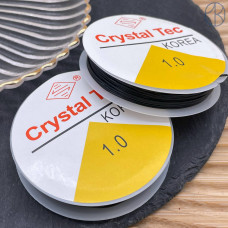 Резинка Crystal Tec Черная 1 мм