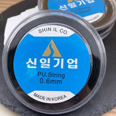 Резинка SHIN IL Корея черная 0,6 мм