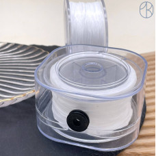 Резинка спандекс цвет белый толщина 1 мм