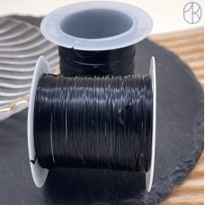 Резинка спандекс цвет черный 10 м