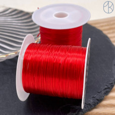 Резинка спандекс цвет красный 10 м