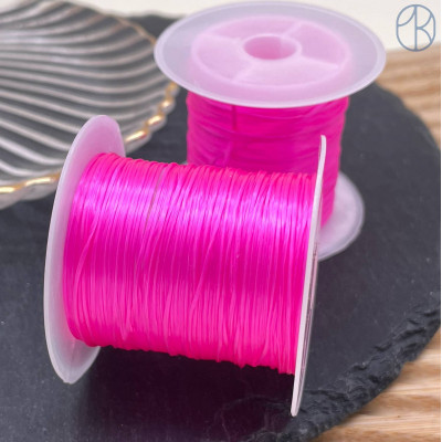 Резинка спандекс цвет розовый 10 м