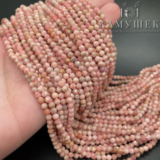 Родохрозит микроогранка 3,5 мм 