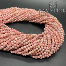 Родохрозит микроогранка 3,5 мм 