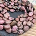Родонит черно-розовый капля ~ 18 мм
