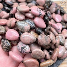 Родонит черно-розовый капля ~ 18 мм Родонит черно-розовый капля ~ 18 мм