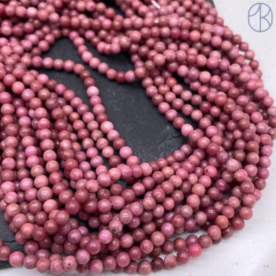 Родонит розовый (Бразилия) 4 мм