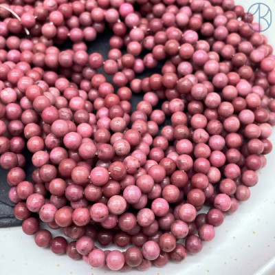 Родонит розовый (Бразилия) 6 мм