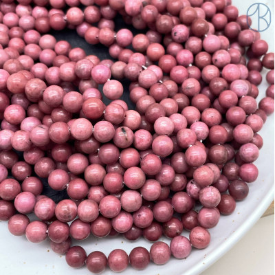 Родонит розовый (Бразилия) 8 мм