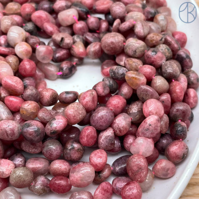 Родонит розовый (Бразилия) галтовка ~ 10-12 мм