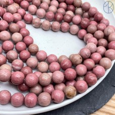 Родонит розовый (кварц-полевошпатный агрегат) №1 12 мм