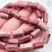 Родонит розовый (кварц-полевошпатный агрегат) фриформ цилиндр ~ 11-12 мм