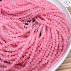 Розовый кварц 4 мм