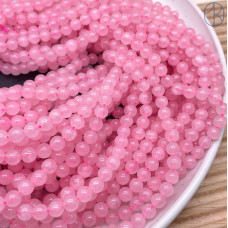 Розовый кварц 6 мм