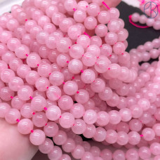 Розовый кварц 8 мм