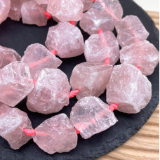 Розовый кварц Куски ~ 20-28 мм