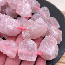 Розовый кварц Куски ~ 20-28 мм