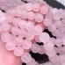Розовый кварц матовый 12 мм