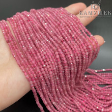 Рубеллит (розовый турмалин) микроогранка 3,5 мм