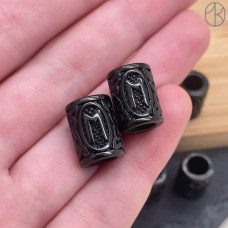 Руна Эваз, цвет черный 10х13 мм Руна Эваз, цвет черный 10х13 мм