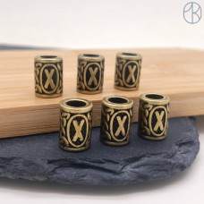 Руна Гебо, цвет бронза 10х13 мм