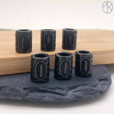 Руна Исс, цвет черный 10х13 мм Руна Исс, цвет черный 10х13 мм