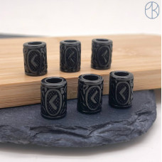 Руна Кано, цвет черный 10х13 мм Руна Кано, цвет черный 10х13 мм