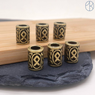 Руна Отал (Отилия), цвет бронза 10х13 мм