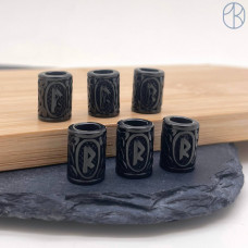 Руна Райдо, цвет черный 10х13 мм Руна Райдо, цвет черный 10х13 мм