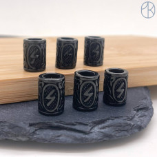 Руна Соулу, цвет черный 10х13 мм Руна Соулу, цвет черный 10х13 мм