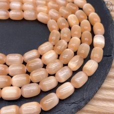 Селенит оранжевый (тонированный) бочонок 12 мм Селенит оранжевый (тонированный) бочонок 12 мм