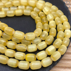 Селенит желтый (тонированный) бочонок 12 мм Селенит желтый (тонированный) бочонок 12 мм