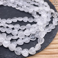 Сердца Горный хрусталь 12х12 мм