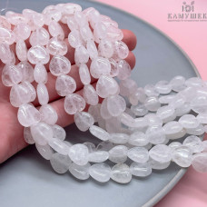 Сердца Горный хрусталь 12х12 мм