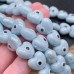 Сердце глаз керамика, цвет светло-голубой 14 мм 