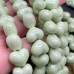 Сердце керамика №1, цвет салатовый 11 мм