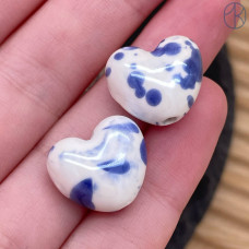 Сердце керамика 15 мм