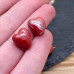 Сердце, керамика, цвет кирипчный 12*12,5 мм